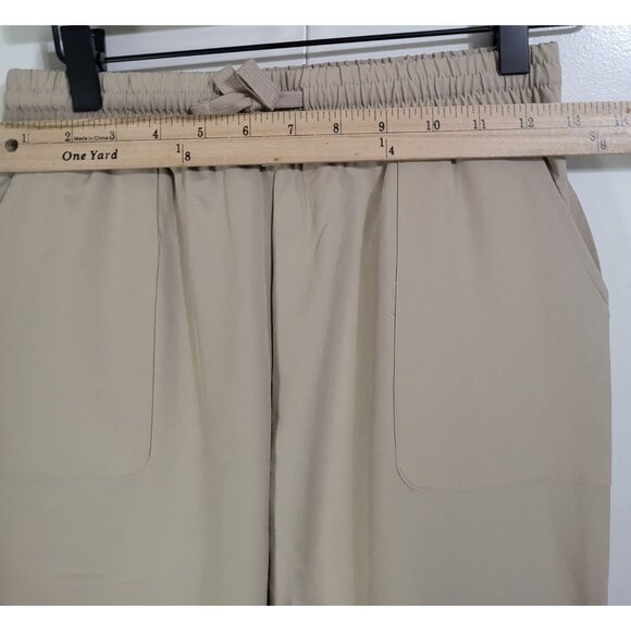 NAUTICA Girls LG 12/14 Jogger School Uniform Khaki Stretch Performance NWT Pants - Picture 6 of 7